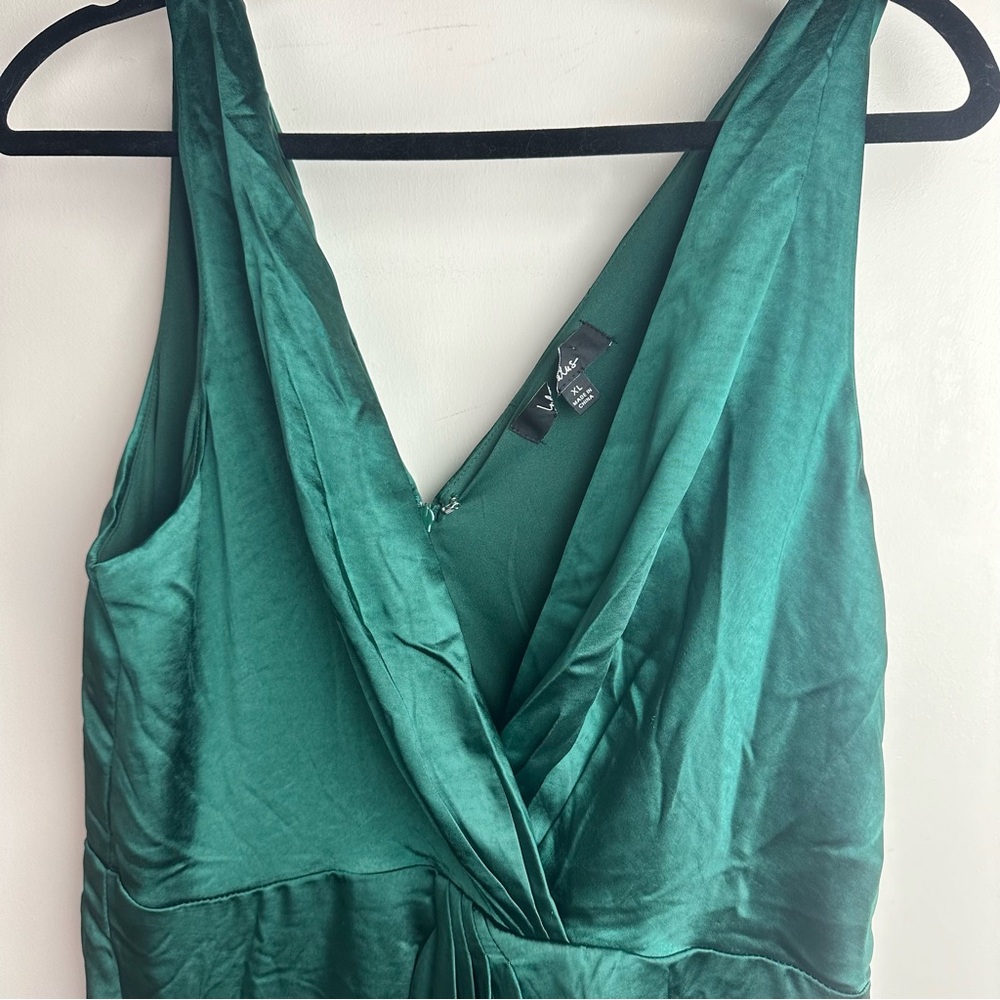 Lulu’s Perfect Refinement Emerald Green Sleeveles… - image 8